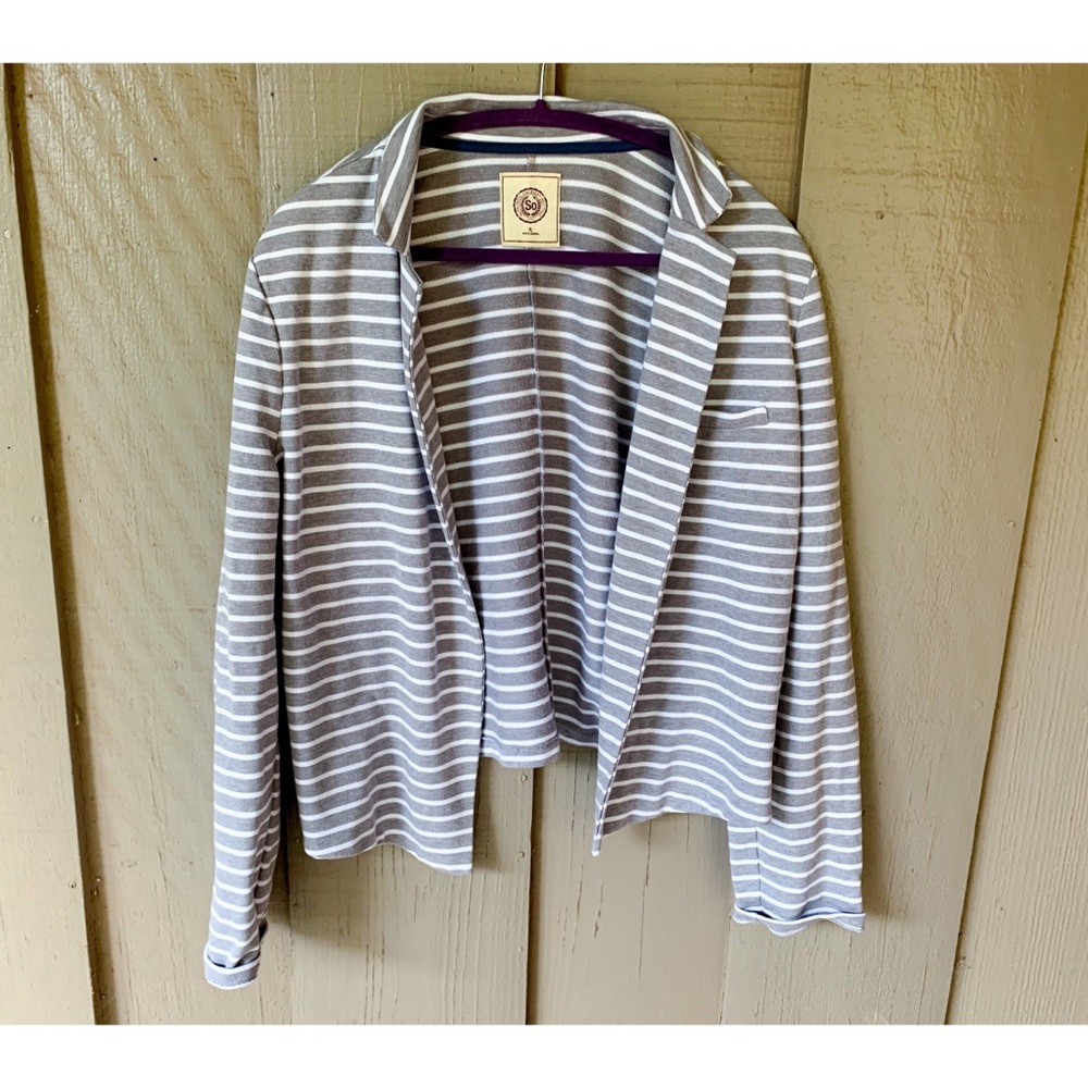 Striped Blazer